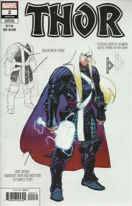 Thor (2020) #2 (2nd Print Klein Variant)