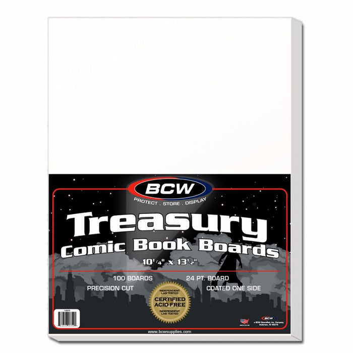 Treasury Backing Boards (100 count pack)