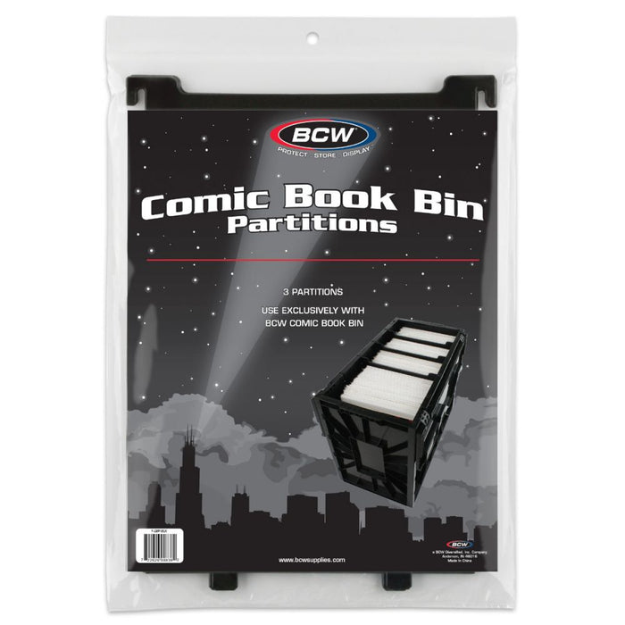 Comic Book Bin Partitions (Pack of 3)