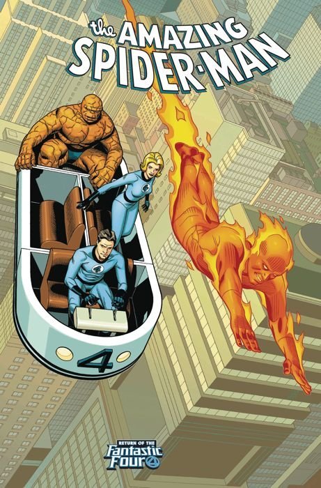 Amazing Spider-Man (2018) #4 (Sprouse Return Of Fantastic Four Var)