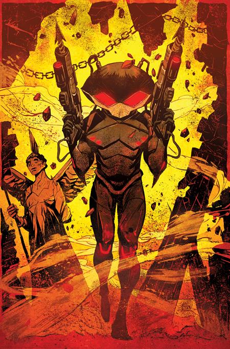 BLACK MANTA #4 (OF 6) CVR B SANFORD GREENE CARD STOCK VAR