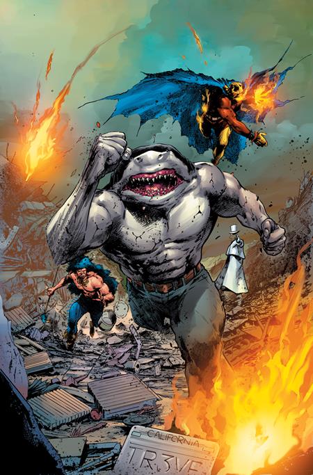 SUICIDE SQUAD KING SHARK #4 (OF 6) CVR A TREVOR HAIRSINE
