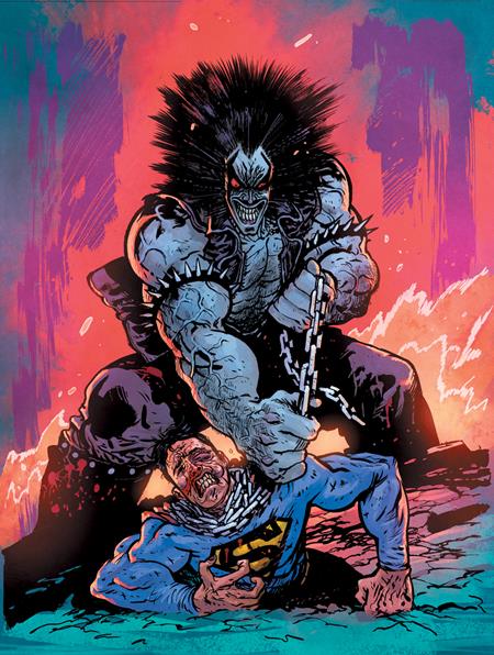 SUPERMAN VS LOBO #3 (OF 3) CVR B DANIEL WARREN JOHNSON VAR (MR)