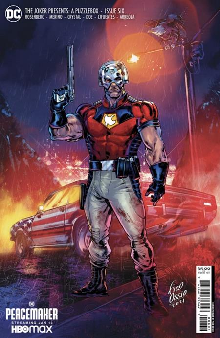 JOKER PRESENTS A PUZZLEBOX #6 (OF 7) CVR C FICO OSSIO PEACEMAKER CARD STOCK VAR
