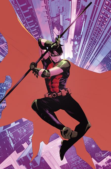 TIM DRAKE ROBIN #4 CVR D INC 1:50 EDWIN GALMON CARD STOCK VAR