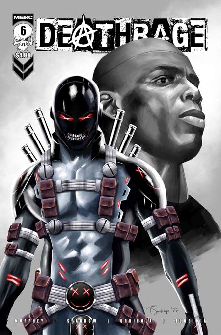 DEATHRAGE #6 (OF 6) CVR H TONY SANTIAGO FOC VAR