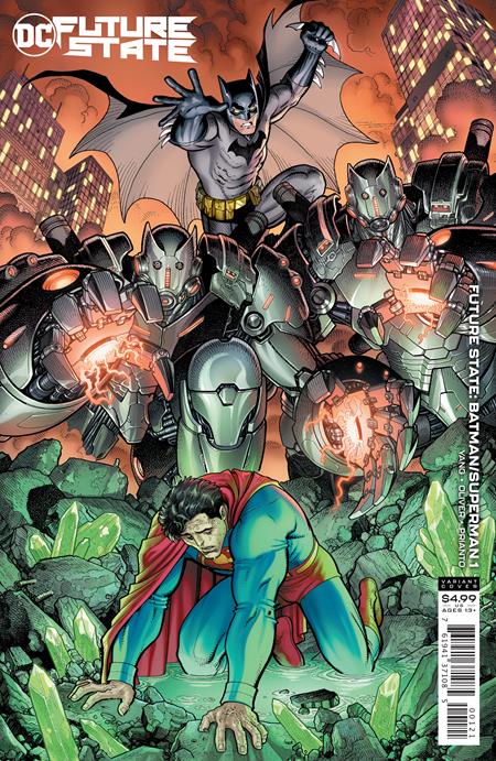 FUTURE STATE BATMAN SUPERMAN #1 (OF 2) CVR B ARTHUR ADAMS CARD STOCK VAR