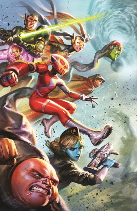 FUTURE STATE LEGION OF SUPER-HEROES #1 (OF 2) CVR B IAN MACDONALD CARD STOCK VAR