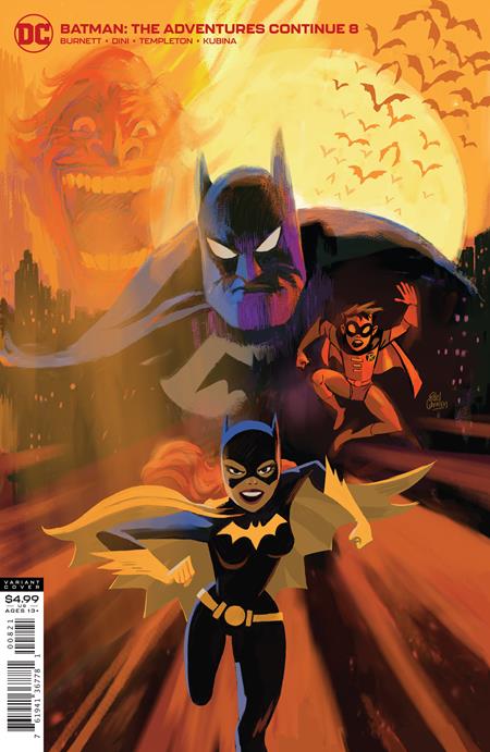 BATMAN THE ADVENTURES CONTINUE #8 (OF 8) CVR B RONNIE DEL CARMEN CARD STOCK VAR