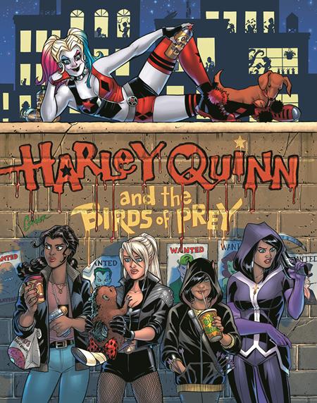 HARLEY QUINN AND THE BIRDS OF PREY THE HUNT FOR HARLEY HC (MR)