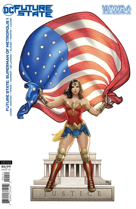 FUTURE STATE SUPERMAN OF METROPOLIS #1 (OF 2) CVR D WONDER WOMAN 1984 FRANK CHO CARD STOCK VAR