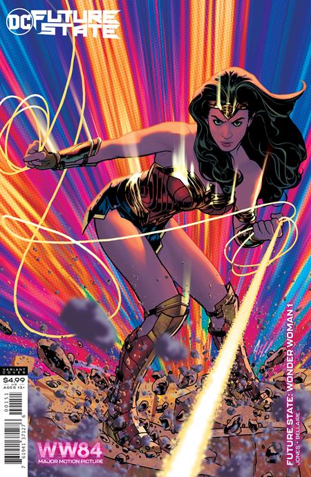 FUTURE STATE WONDER WOMAN #1 (OF 2) CVR D WONDER WOMAN 1984 ADAM HUGHES CARD STOCK VAR