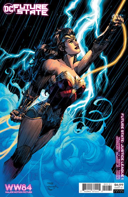 FUTURE STATE JUSTICE LEAGUE #1 (OF 2) CVR C WONDER WOMAN 1984 JIM LEE CARD STOCK VAR