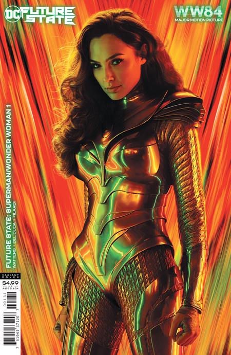 FUTURE STATE SUPERMAN WONDER WOMAN #1 (OF 2) CVR C WONDER WOMAN 1984 MOVIE POSTER ART CARD STOCK VAR