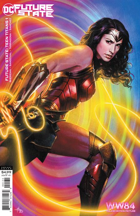 FUTURE STATE TEEN TITANS #1 (OF 2) CVR C WONDER WOMAN 1984 GABRIELLE DELL'OTTO CARD STOCK VAR