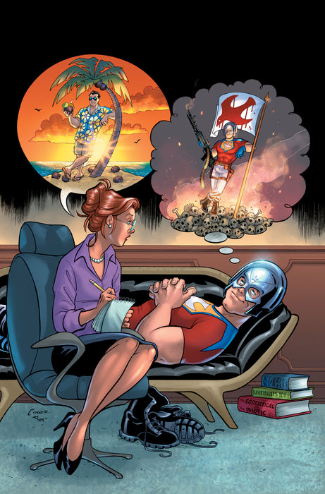 PEACEMAKER DISTURBING THE PEACE #1 (ONE SHOT) CVR D INC 1:50 AMANDA CONNER VAR (MR)