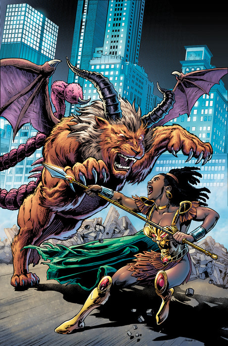NUBIA AND THE AMAZONS #4 (OF 6) CVR A DARRYL BANKS