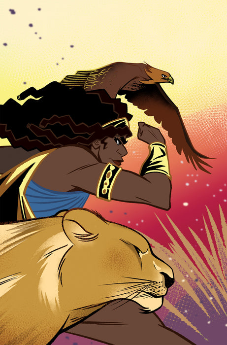 NUBIA AND THE AMAZONS #4 (OF 6) CVR B BRITTNEY WILLIAMS CARD STOCK VAR