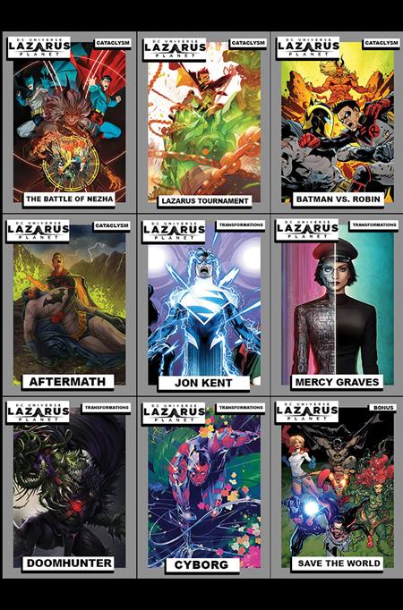 LAZARUS PLANET ALPHA #1 (ONE SHOT) CVR G TRADING CARD CARD STOCK VAR