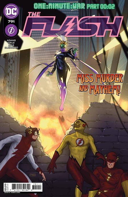 FLASH #791 CVR A TAURIN CLARKE (ONE-MINUTE WAR)