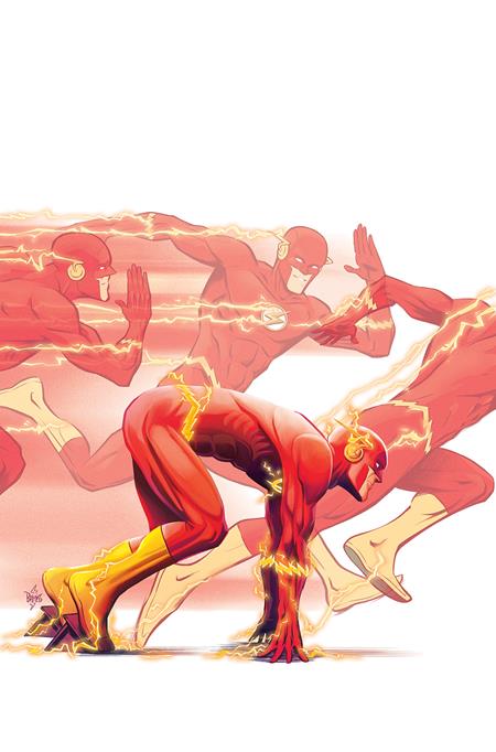 FLASH #791 CVR B DANIEL BAYLISS CARD STOCK VAR (ONE-MINUTE WAR)