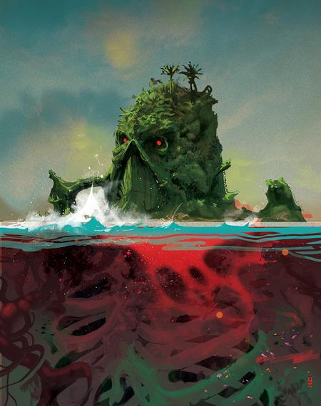 SWAMP THING GREEN HELL #1 (OF 3) 2ND PTG CVR B INC 1:25 CHRISTIAN WARD FOIL VAR (MR)