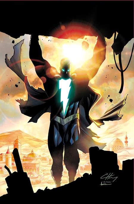 BLACK ADAM #7 (OF 12) CVR D INC 1:25 CLAYTON HENRY & MARCELO MAIOLO CARD STOCK VAR