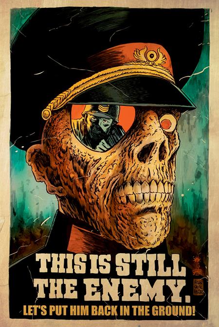 DC HORROR PRESENTS SGT ROCK VS THE ARMY OF THE DEAD #5 (OF 6) CVR B FRANCESCO FRANCAVILLA CARD STOCK VAR (MR)