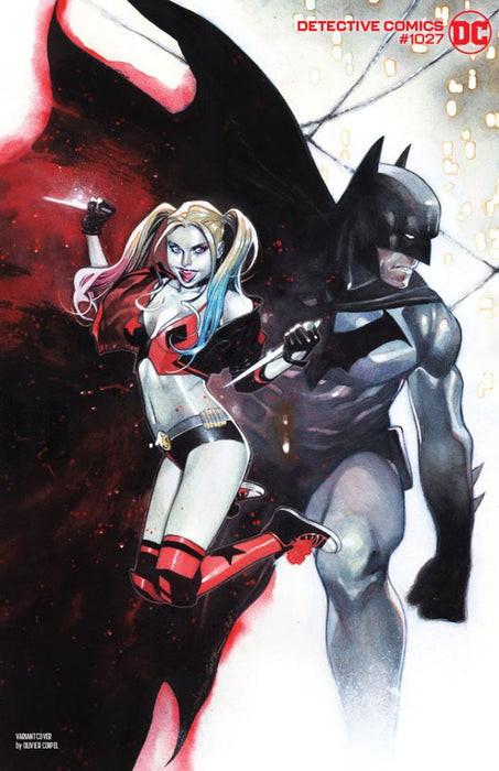 DETECTIVE COMICS (2016) #1027 CVR H OLIVIER COIPEL BATMAN HARLEY QUINN VAR