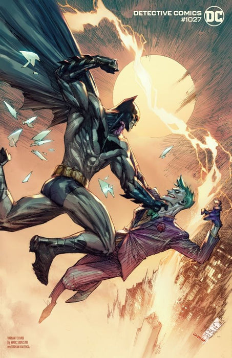 DETECTIVE COMICS (2016) #1027 CVR K MARC SILVESTRI BATMAN JOKER VAR