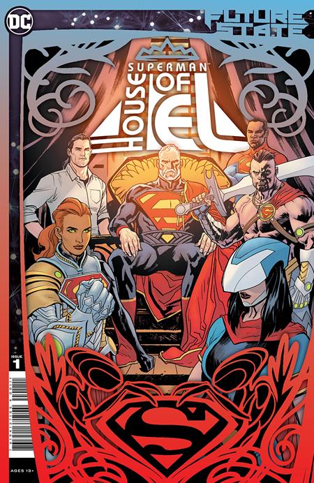 FUTURE STATE SUPERMAN HOUSE OF EL #1 (ONE SHOT) CVR A YANICK PAQUETTE