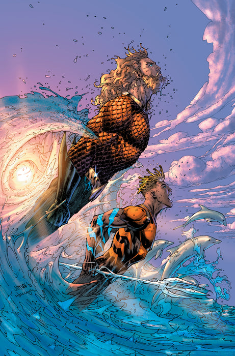 AQUAMEN #1 CVR F INC 1:25 JIM LEE & SCOTT WILLIAMS CARD STOCK VAR