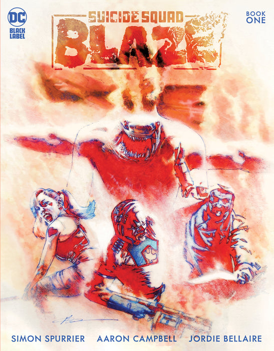 SUICIDE SQUAD BLAZE #1 (OF 3) CVR B MATIAS BERGARA VAR (MR)