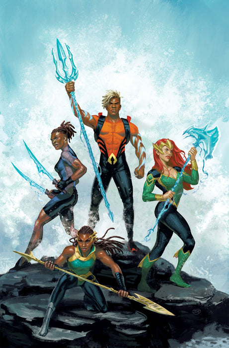 AQUAMAN THE BECOMING #6 (OF 6) CVR A DAVID TALASKI