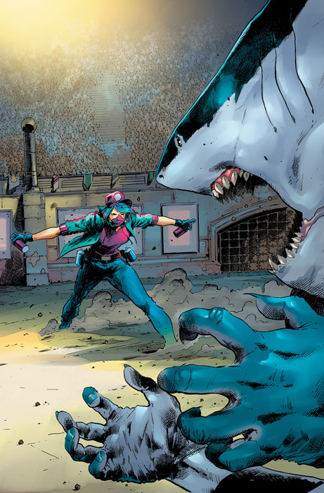 SUICIDE SQUAD KING SHARK #6 (OF 6) CVR A TREVOR HAIRSINE