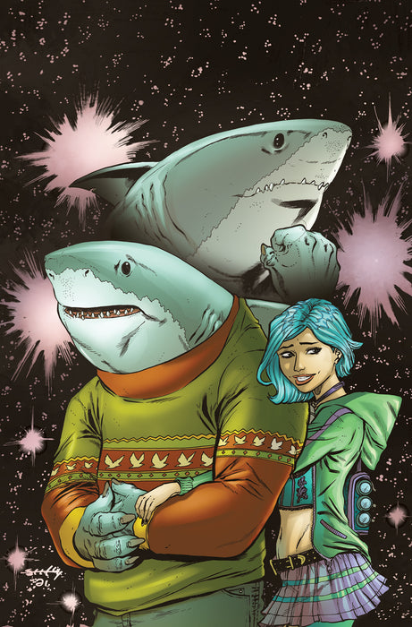 SUICIDE SQUAD KING SHARK #6 (OF 6) CVR B TIM SEELEY CARD STOCK VAR