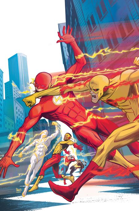 FLASH #793 CVR C DANIEL BAYLISS CARD STOCK VAR (ONE-MINUTE WAR)