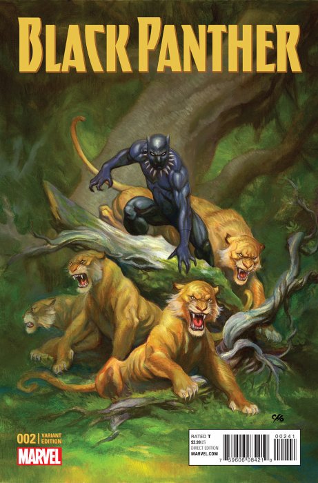 Black Panther (2016) #2 (1:25 Frank Cho Variant)
