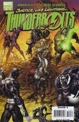 Thunderbolts (1997) #110  (2nd Print Deodato Variant)