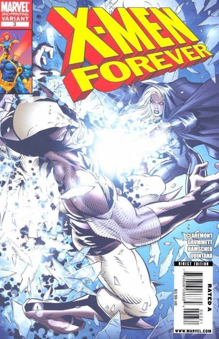 X-Men Forever (2009) #3 (2nd Print Variant)