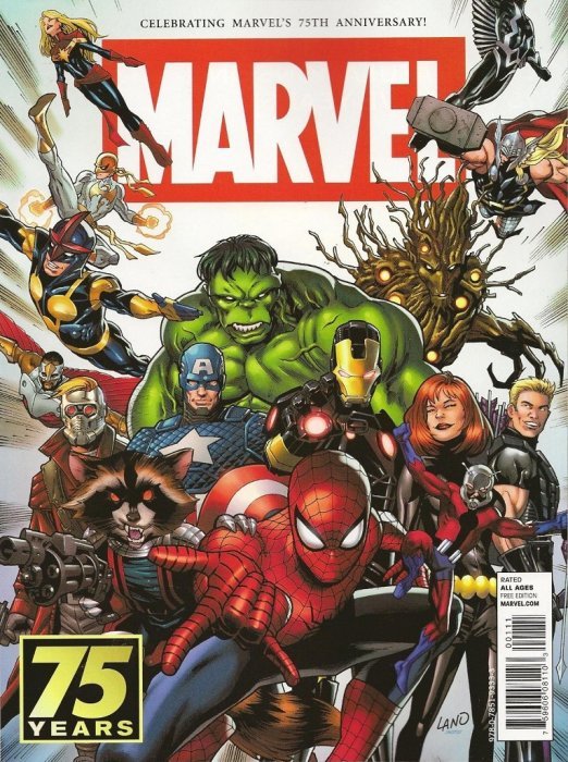Marvel 75th Anniversary Magazine (2014)