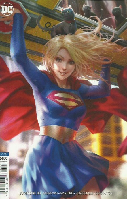 Supergirl (2016) #33 (CARD STOCK VAR ED YOTV DARK GIFTS)