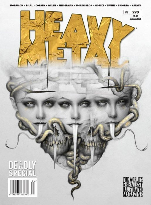 Heavy Metal #290 (Cover A Quintana)