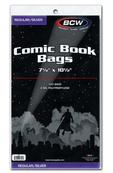 BCW Heavy Duty 2 Mil Current Mylar Comic Book Bags (Set of 50