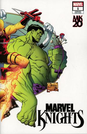 Marvel Knights 20th (2018) #1 (1:100 QUESADA WRAPAROUND HIDDEN GEM VAR)