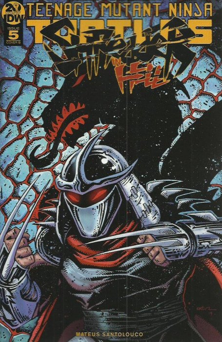 Teenage Mutant Ninja Turtles Shredder in Hell (2018) #5 (COVER B EASTMAN)