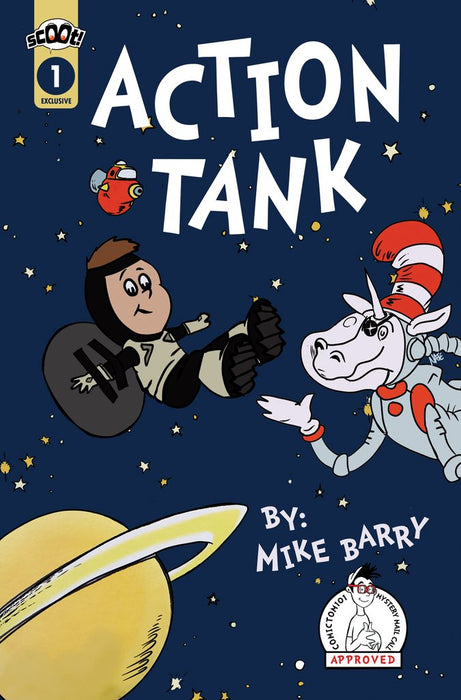 ACTION TANK #1 DR. SEUSS HOMAGE COVER