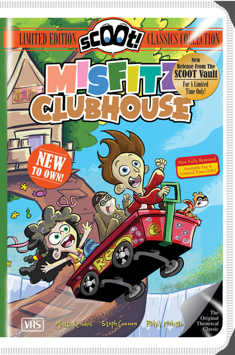MISFITZ CLUBHOUSE #1 VHS VARIANT COVER