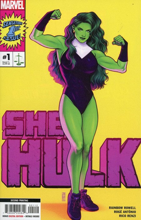 She-Hulk (2022) #1 (Bartel 2nd Printing Variant)
