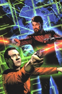 Star Trek the Next Generation: Intelligence Gathering (2008) #1 Messina Incentive Virgin Cover